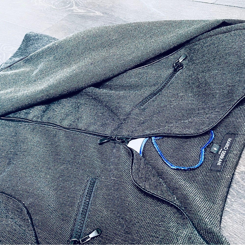 Mario Serrano Professional Blazer with Zipper detail - made in Italy